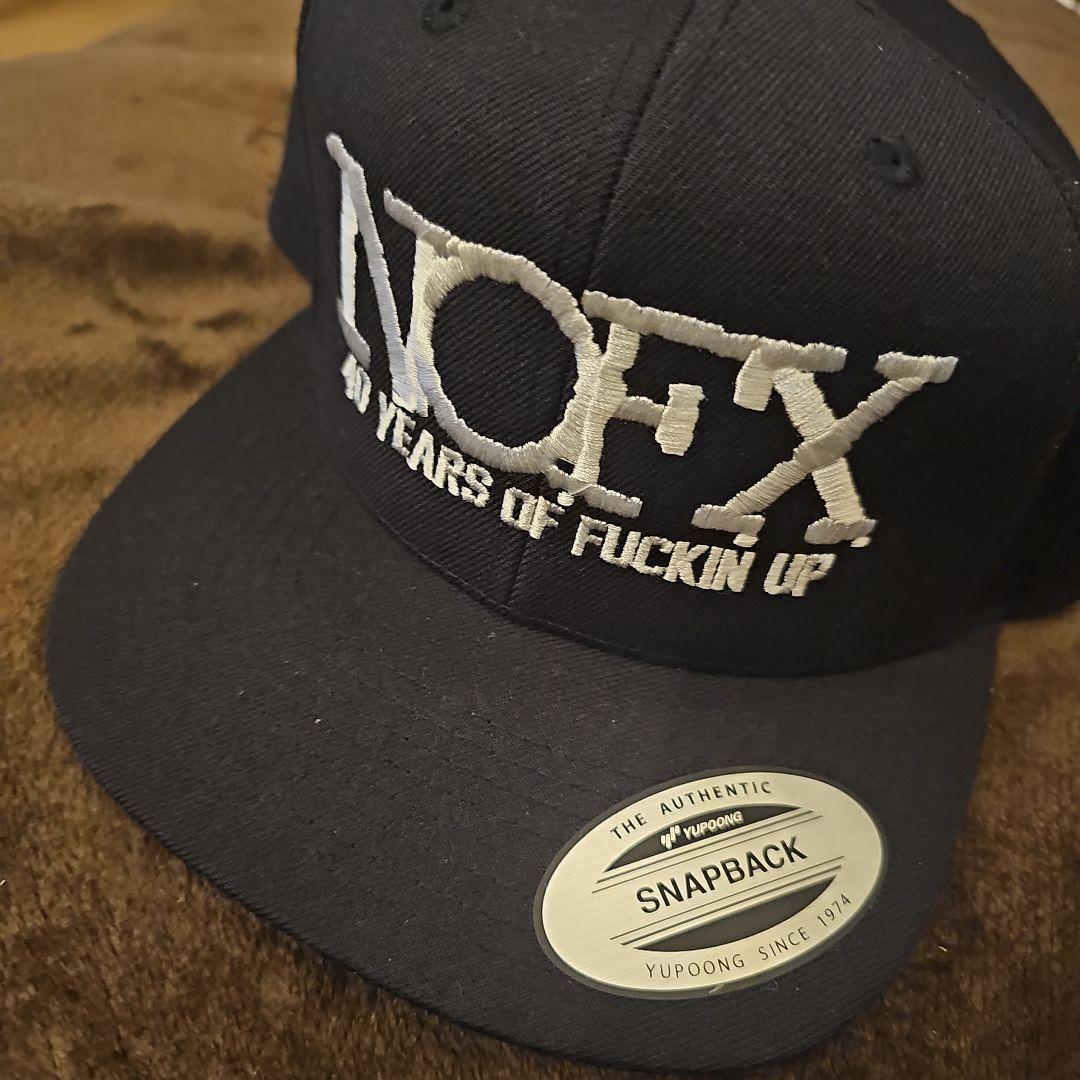 NOFX 40 Years of Fuckin' Up キャップ