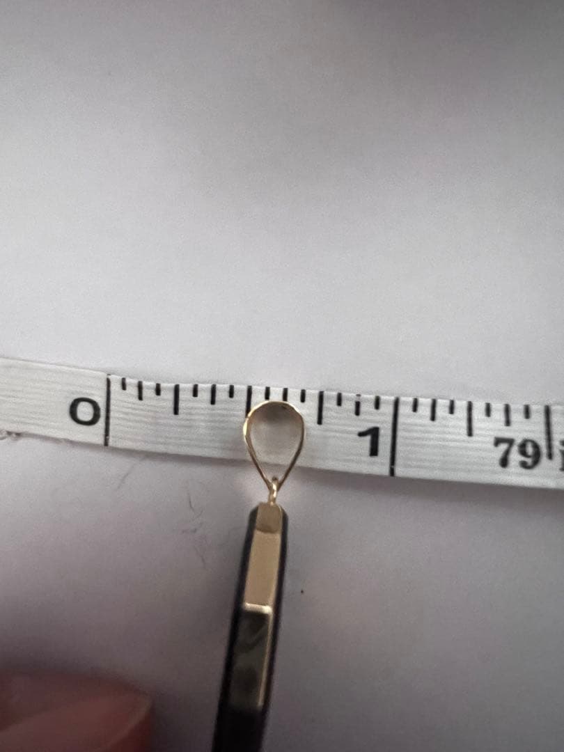 K24ネックレストップ K18枠 ツバル ペンダントトップ