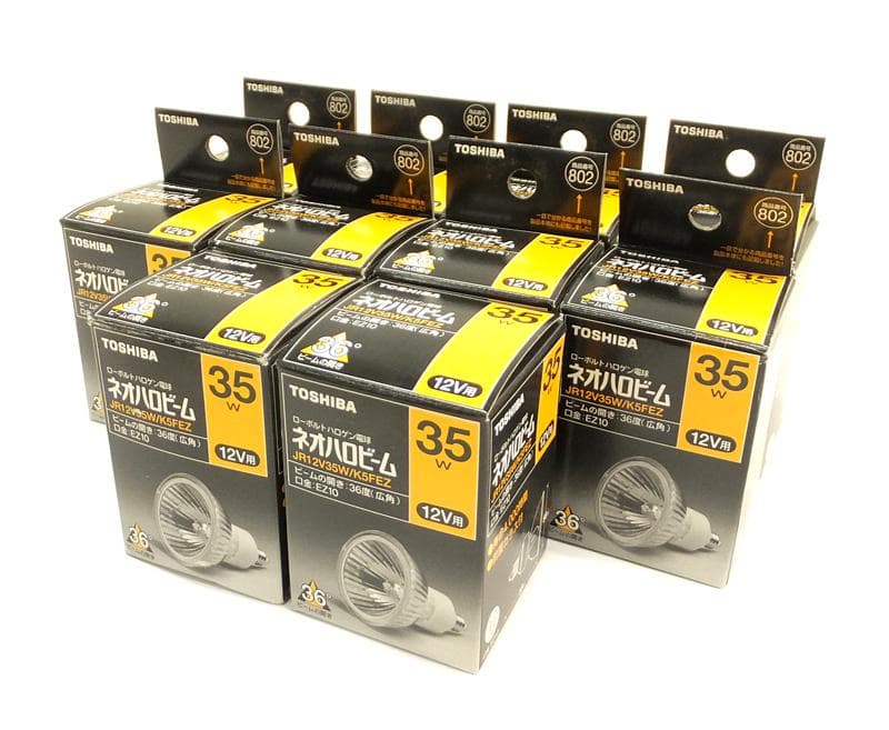 TOSHIBA ネオハロビーム JR12V35W/K5FEZ 10個セット新品