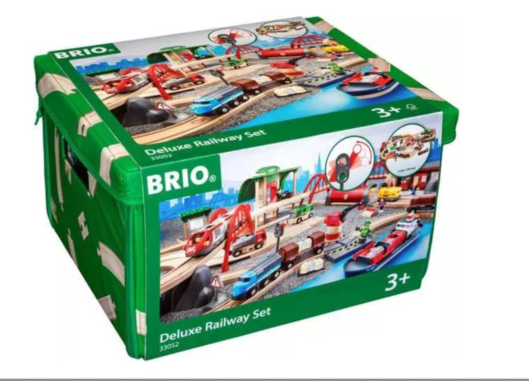 (未使用・未開封品)BRIO (ブリオ)レール&ロードデラックスセット33052