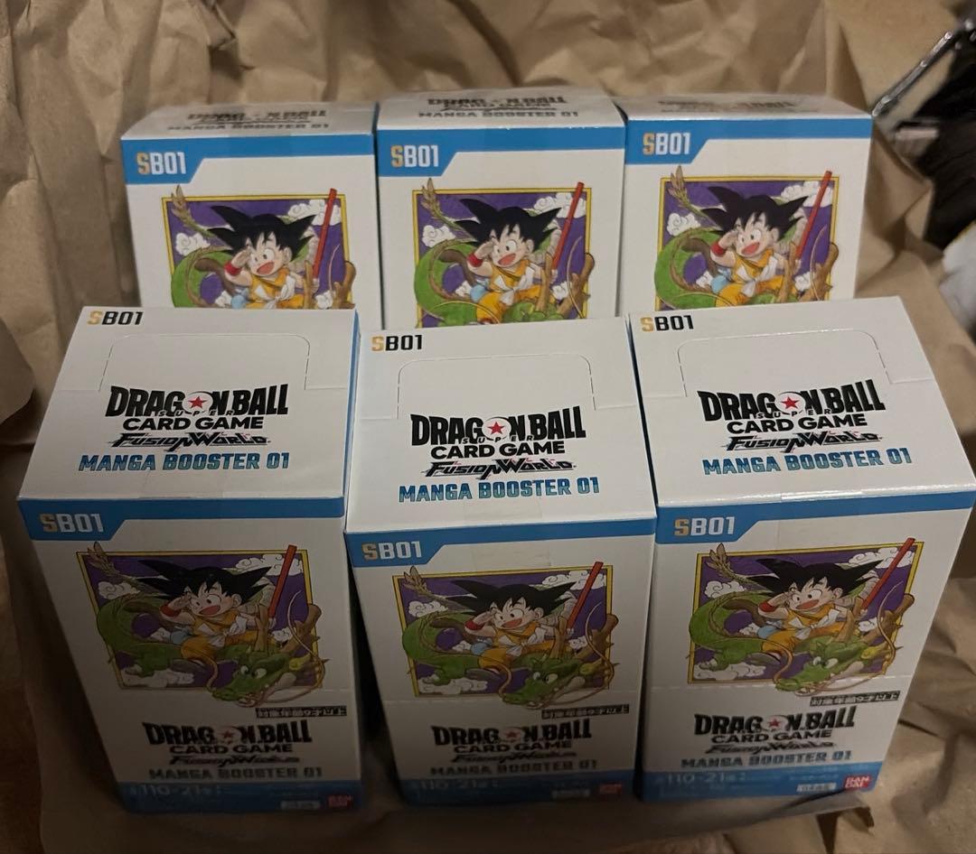ドラゴンボールカードゲーム MANGA BOOSTER 01 6BOX 未開封