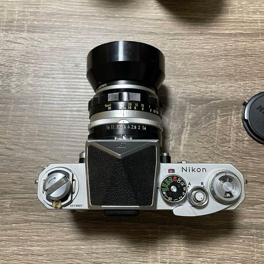 作例あり Nikon F アイレベル＋NIKKOREX F 動作確認済み 状態良