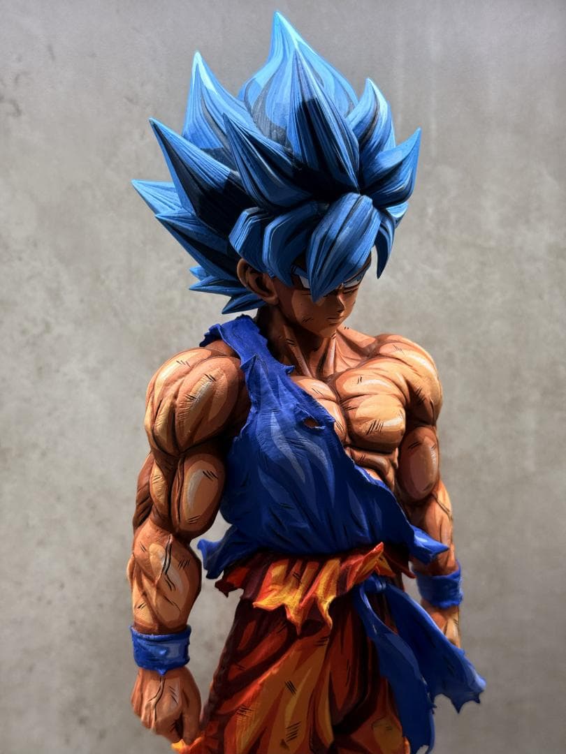 孫悟空 SMSP リペイント 超サイヤ人ブルー マンガディメンションズ 2Dカラ