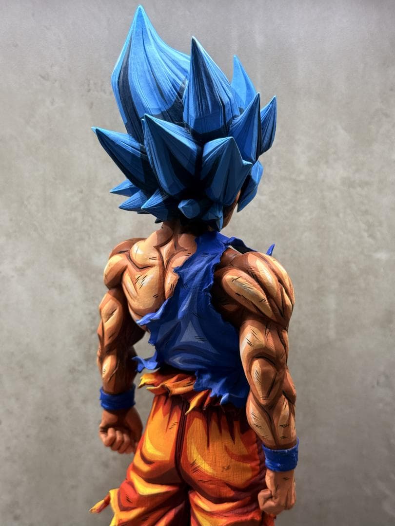 孫悟空 SMSP リペイント 超サイヤ人ブルー マンガディメンションズ 2Dカラ