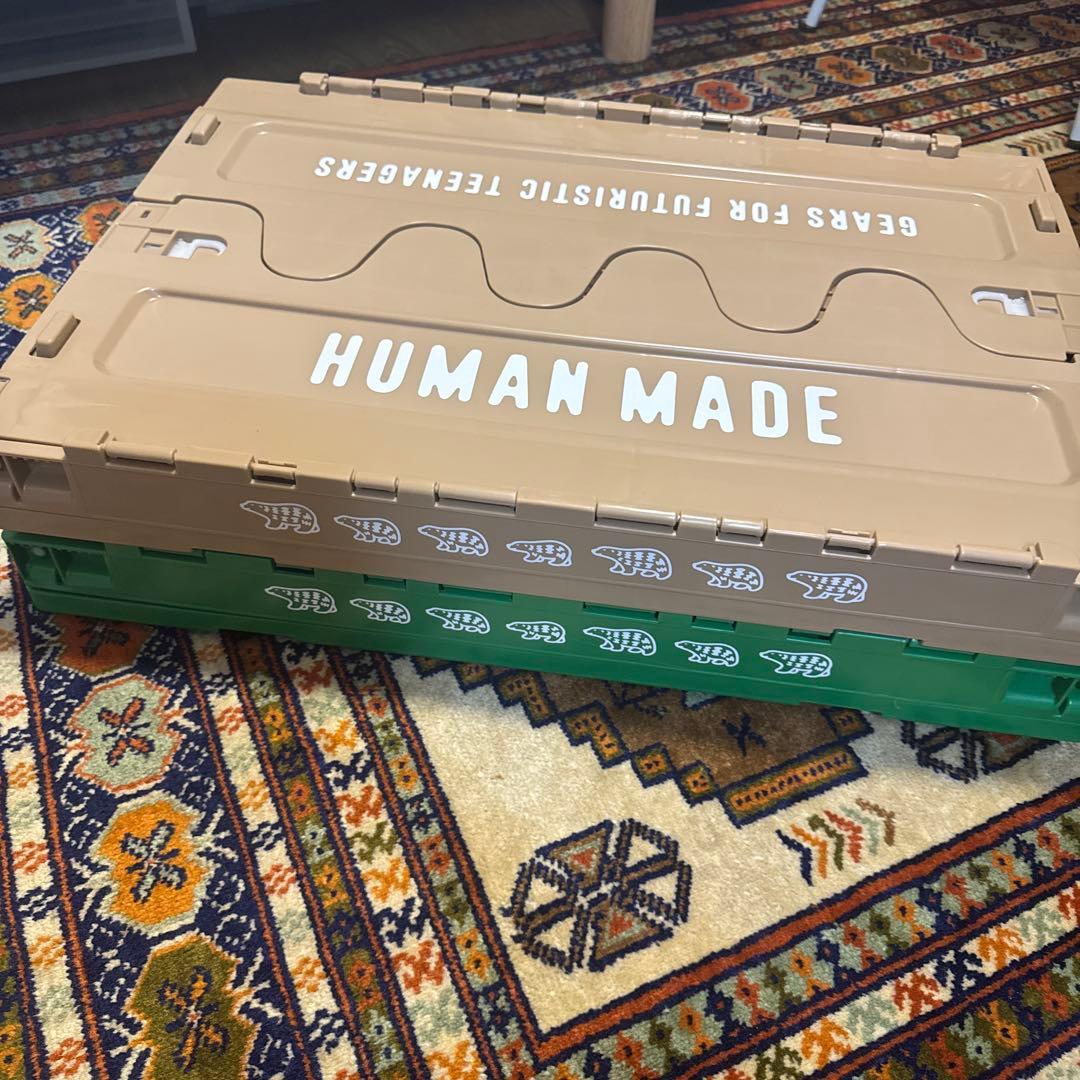 HUMAN MADE コンテナ ベージュ74L×2個