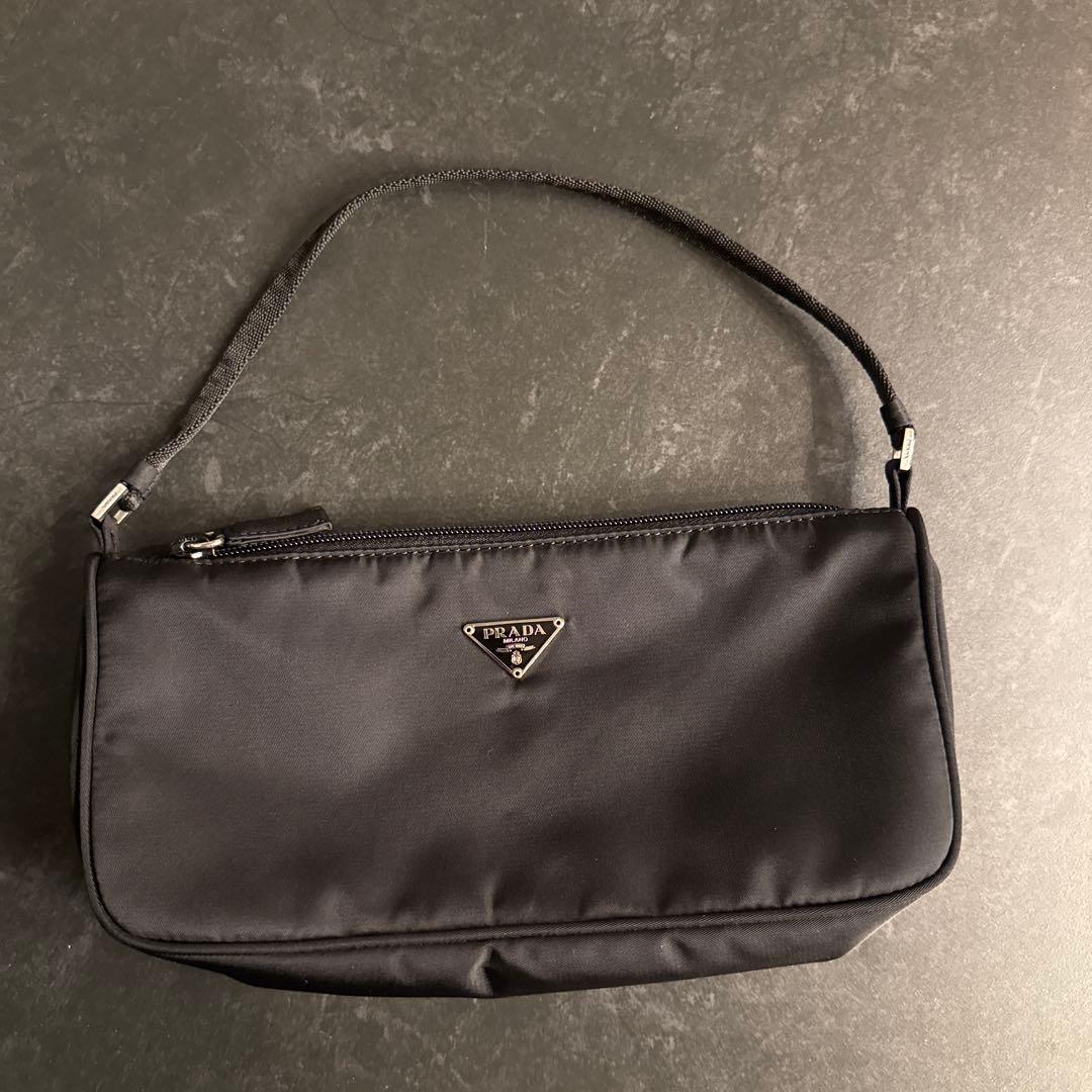 プラダ MV633 アクセサリーポーチ ミニバッグ ポーチ ブラック