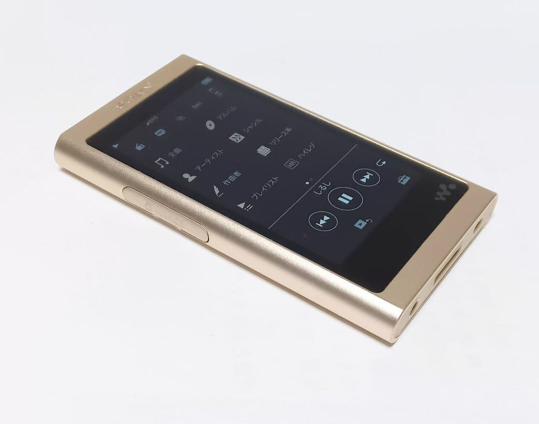 46時間連続再生確認 SONY NW-A57 64GB ウォークマン ゴールド