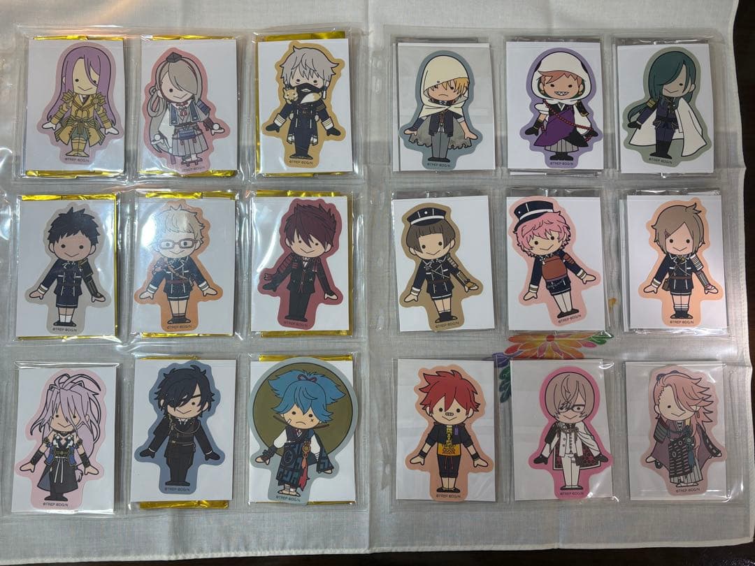 【刀剣乱舞】宴奏会ステッカー 70枚コンプセット