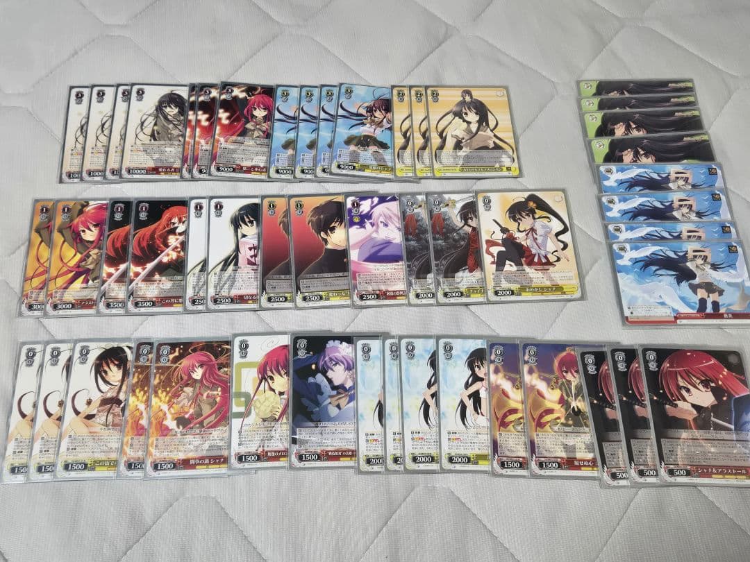 【夜ろぺさん専用】ヴァイスシュヴァルツ 灼眼のシャナデッキ＋デッキパーツ