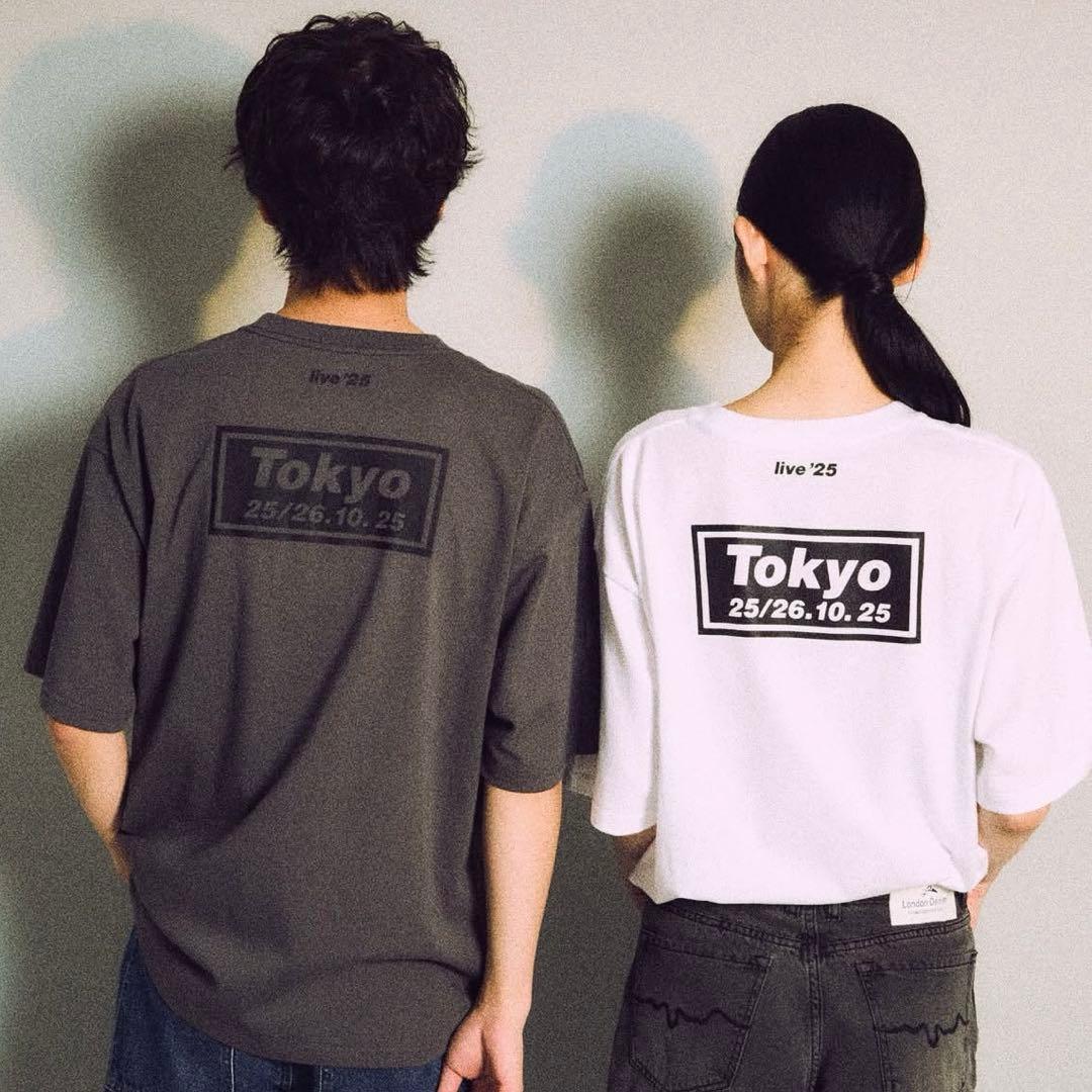 oasis Live '25 グッズ　Tシャツ 波　【東京限定】
