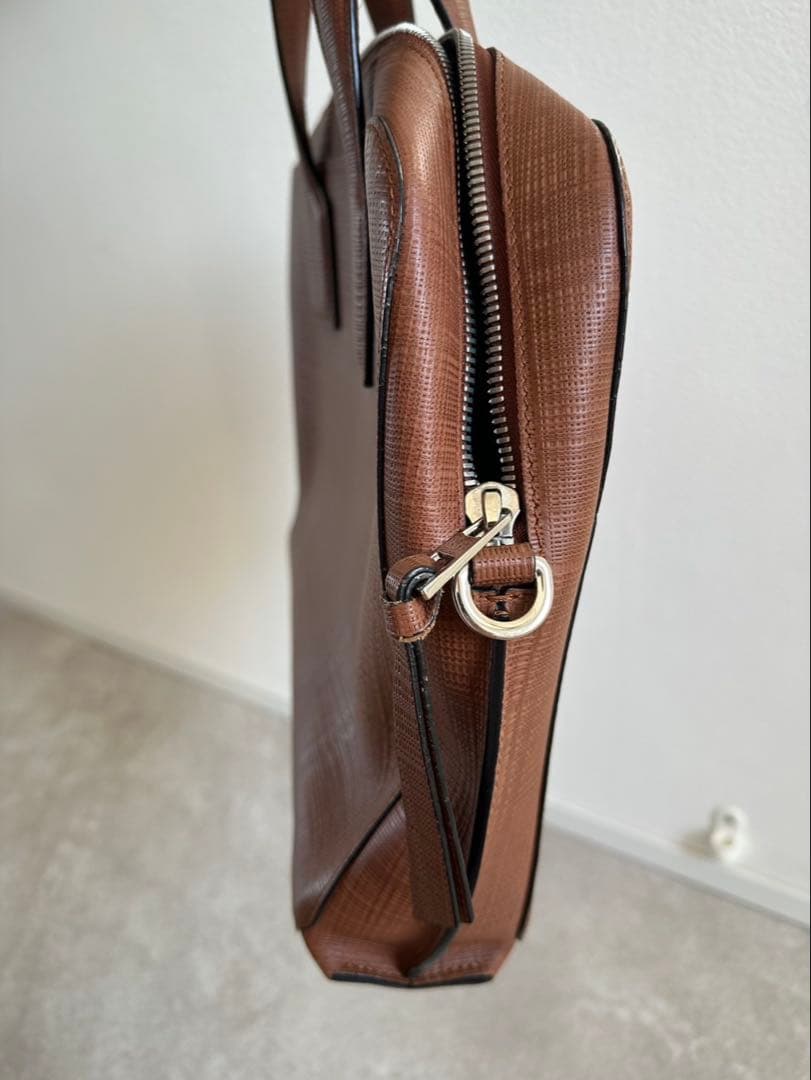 ロエベ　ビジネスバッグ　ブラウン