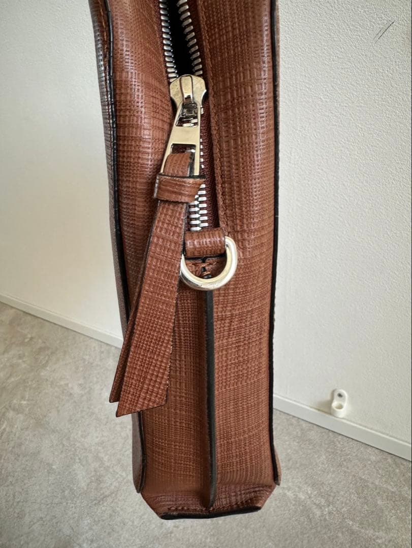 ロエベ　ビジネスバッグ　ブラウン