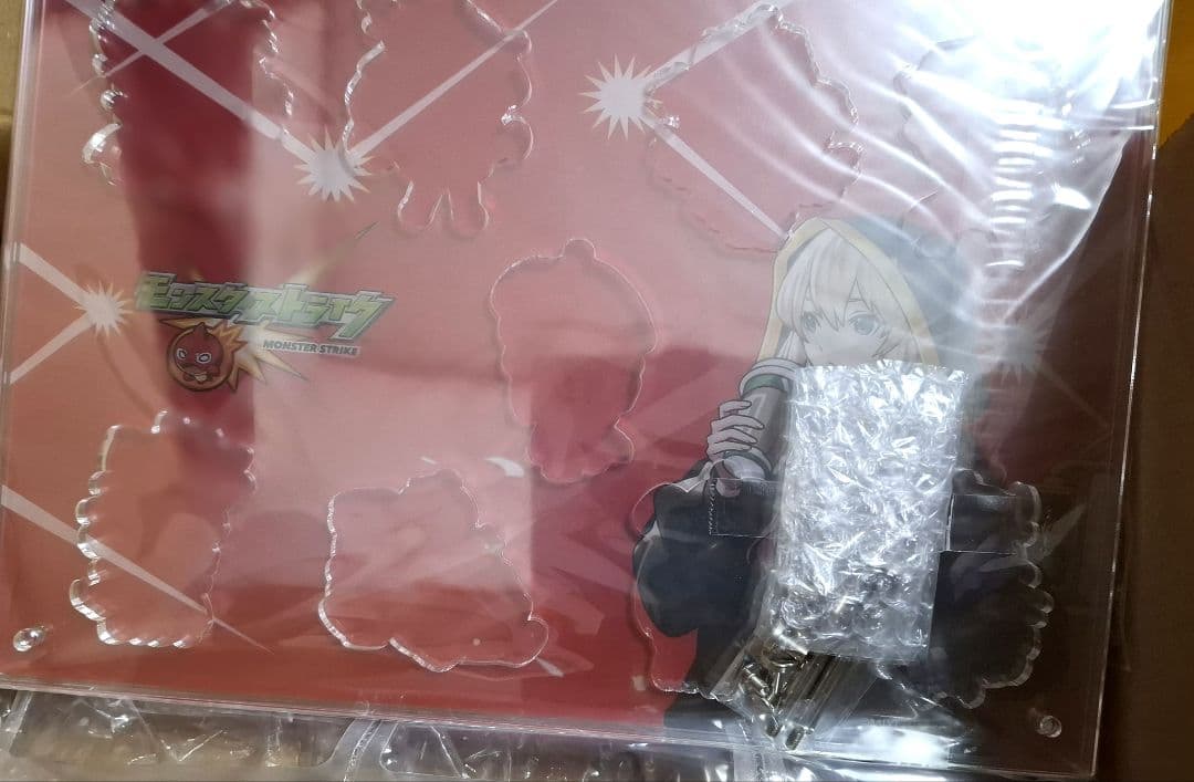 モンスターストライク　アクリルディスプレイ　ラバーマスコット９種　未開封