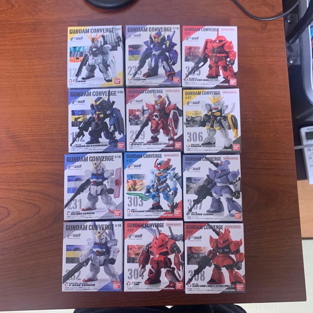 新品未開封　FW GUNDAM CONVERGE 12種セット