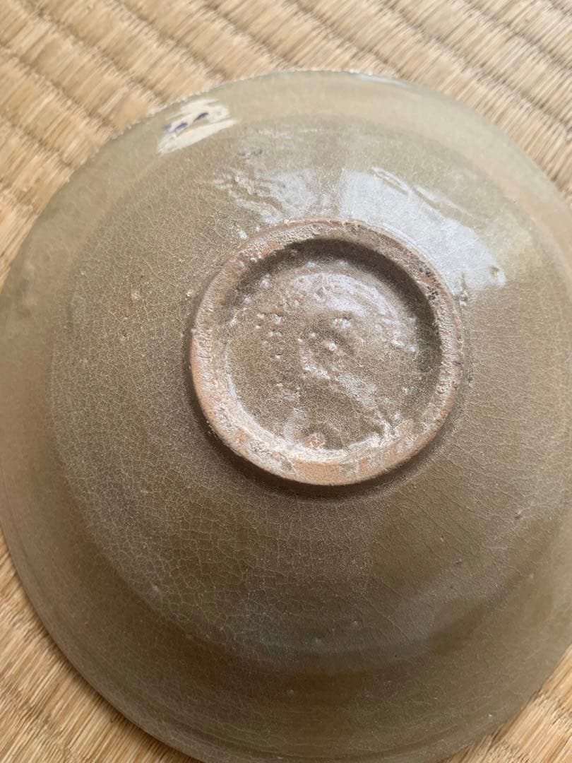 中国宋時代竜泉青磁お皿