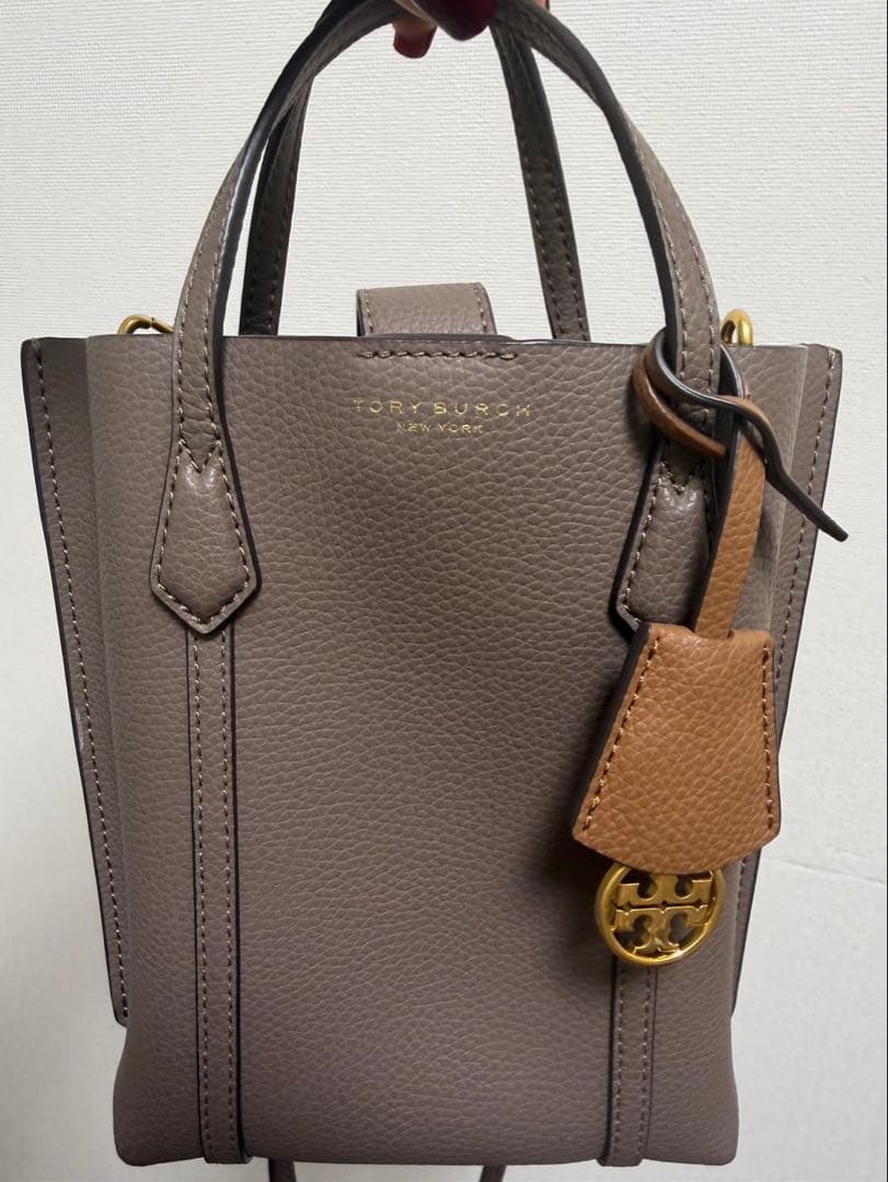 【美品】Tory Burch ショルダーバッグ ミニ ペリー トート