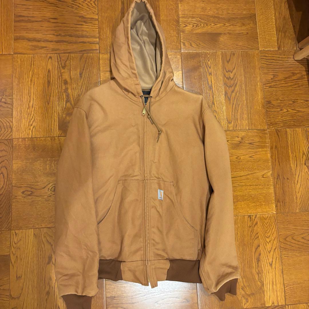 Carhartt アクティブジャケット ブラウン M