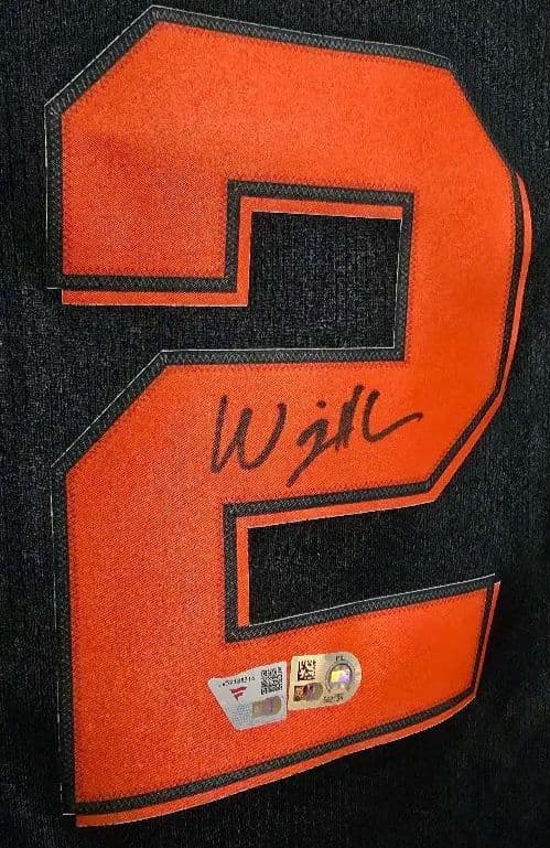 Willy Adames　サインユニフォーム　under wrap
