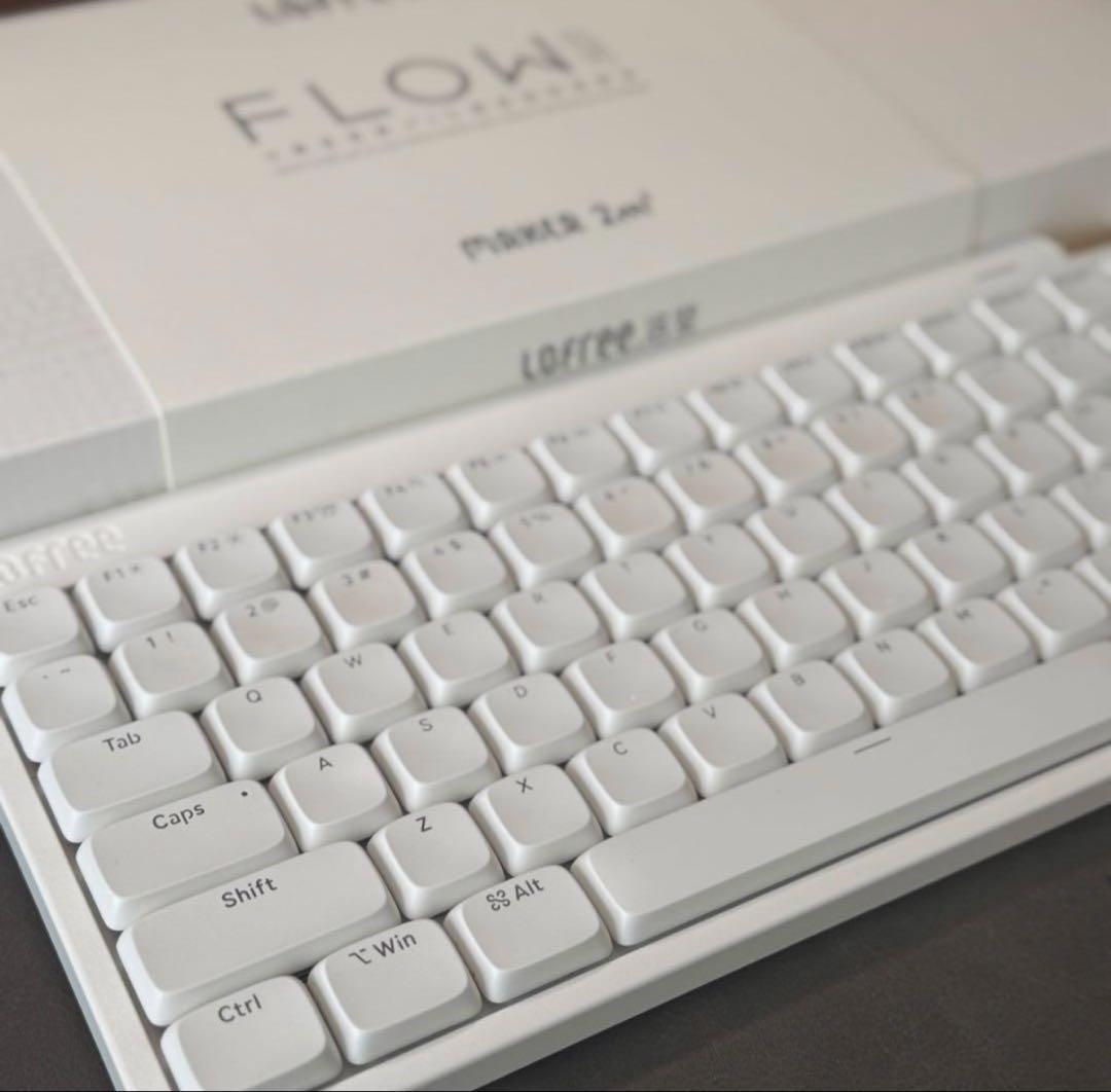 【美品】 Lofree FLOW Lite 84キー ホワイト