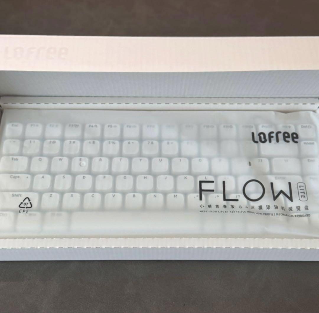 【美品】 Lofree FLOW Lite 84キー ホワイト