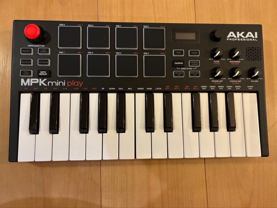 AKAI MPK mini play 25鍵 MIDIキーボード