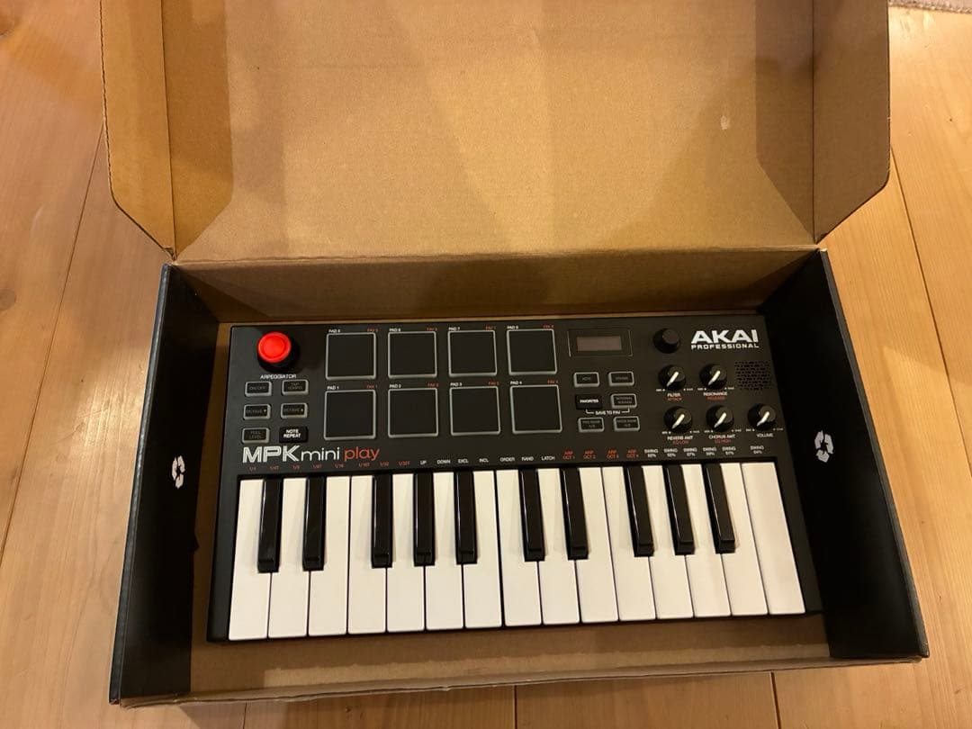 AKAI MPK mini play 25鍵 MIDIキーボード