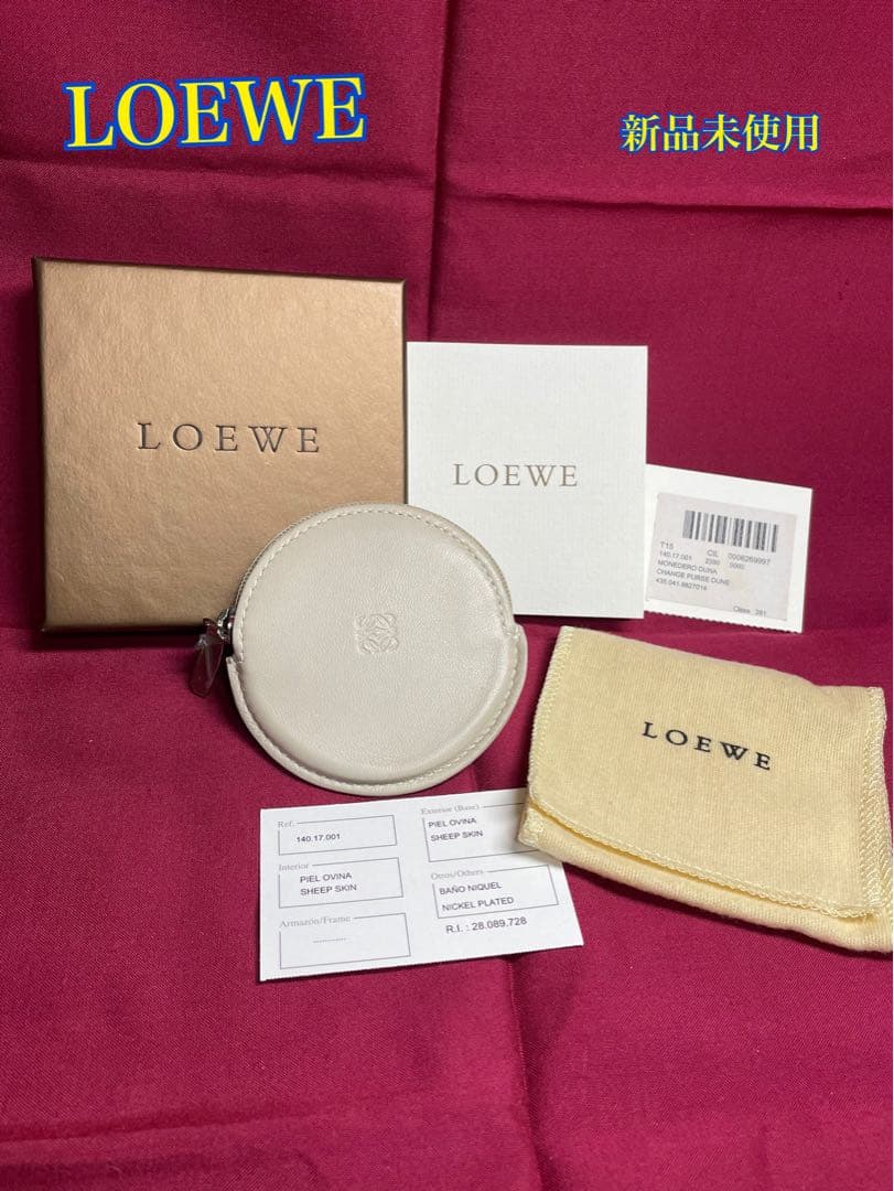 【新品未使用】ロエベ LOEWE アナグラム レザー ケース ラ