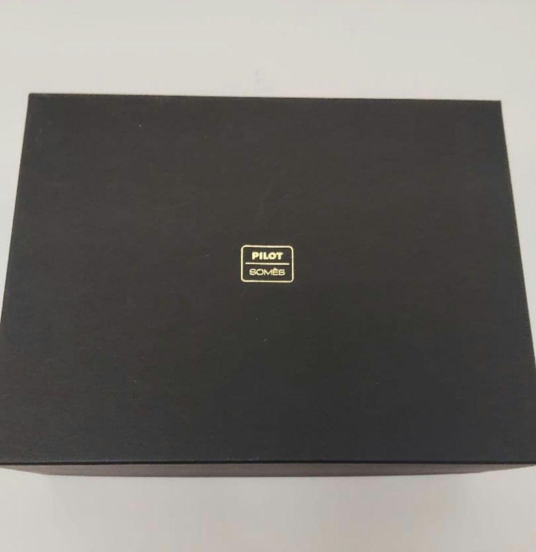 未使用　廃盤　パイロット×ソメス　PILOT×SOMES　ペンボックス　ブラック