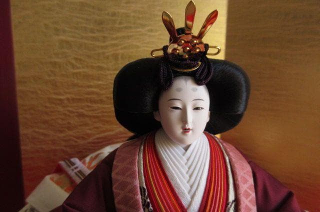 プロフ必読お願いします 　お値下げ　20万円相当　京雛人形　　朱月　親王飾