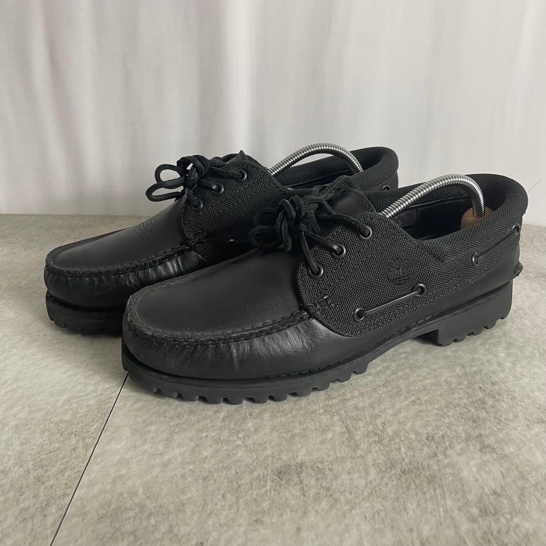 靴 Timberland 3EYE CLASSIC LUG BLACKOUT