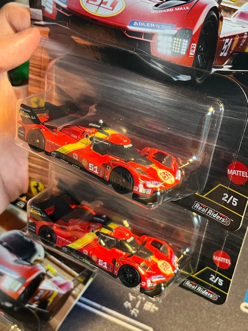 ホットウィール プレミアム サーキットレジェンズ フェラーリ499P 4個セット