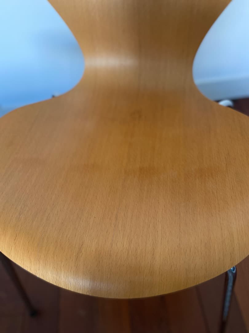 LLC様アルネヤコブセン　フリッツハンセン　セブンチェア1990年ナチュラル①