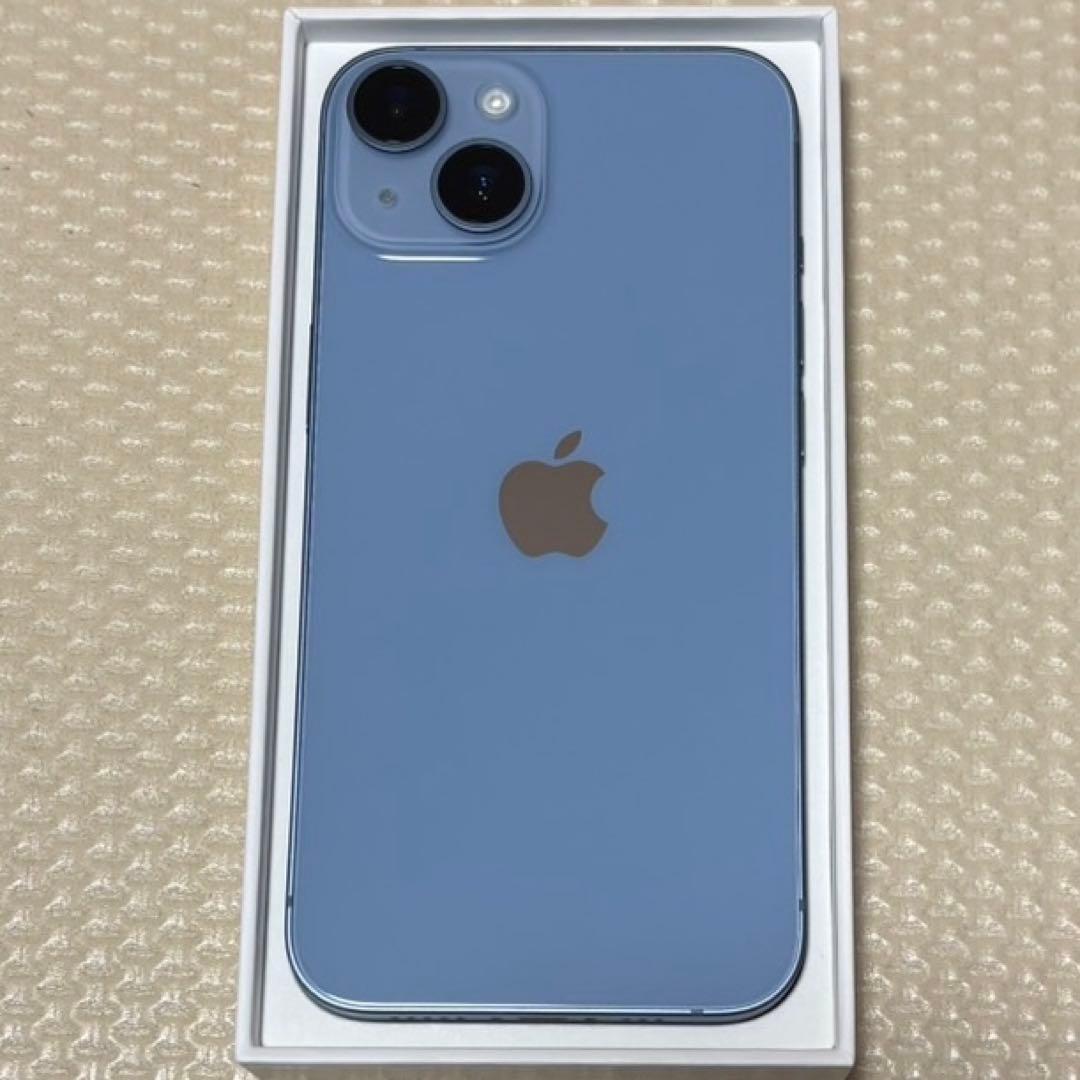 ほぼ新品バッテリー容量100% iPhone14 128GB SIMフリー 本体
