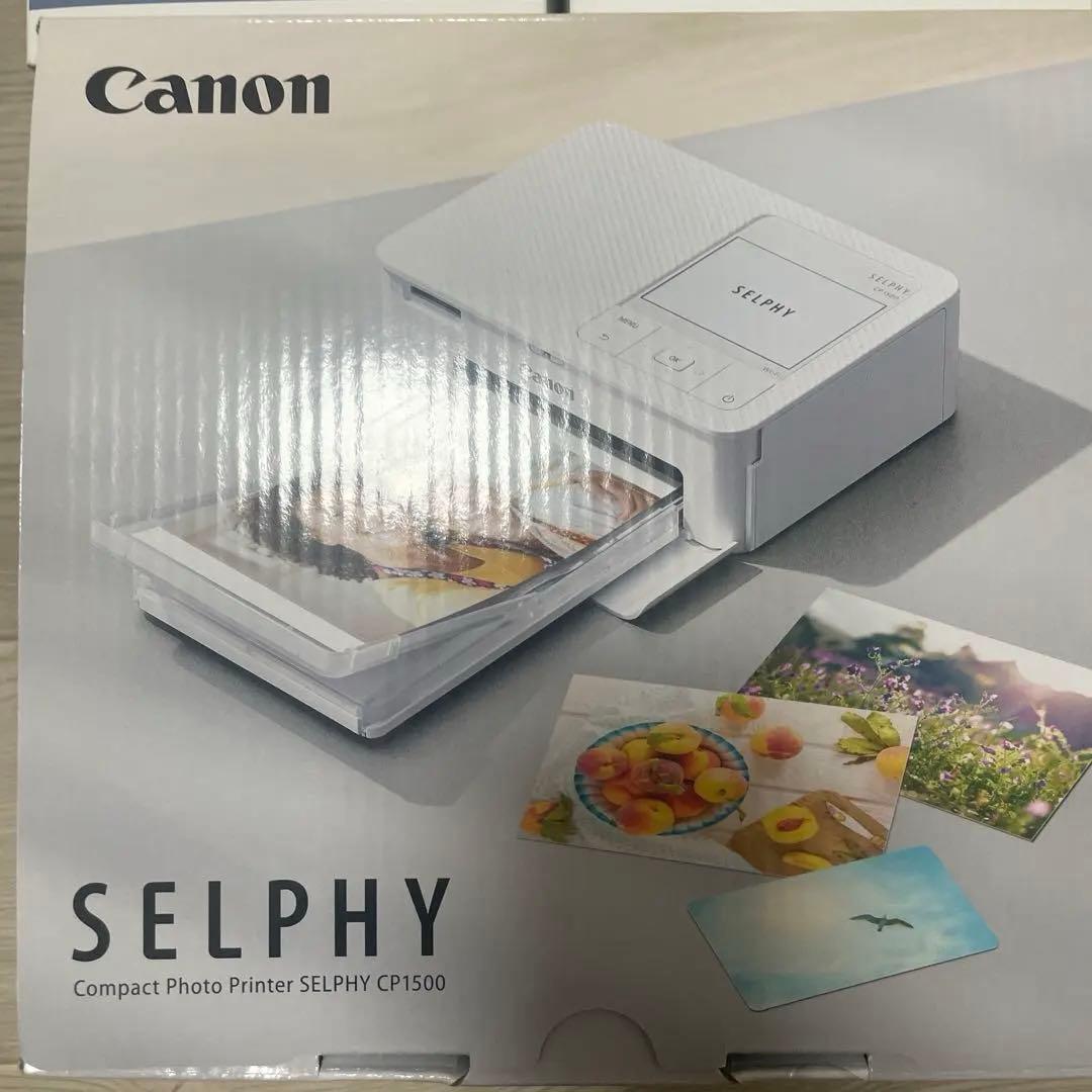 新品・未使用　Canon SELPHY CP1500 コンパクトフォトプリンター