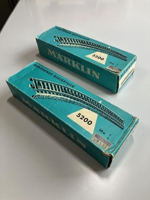 メルクリン　レール 品番5200　HO　ゲージ　1960年代物