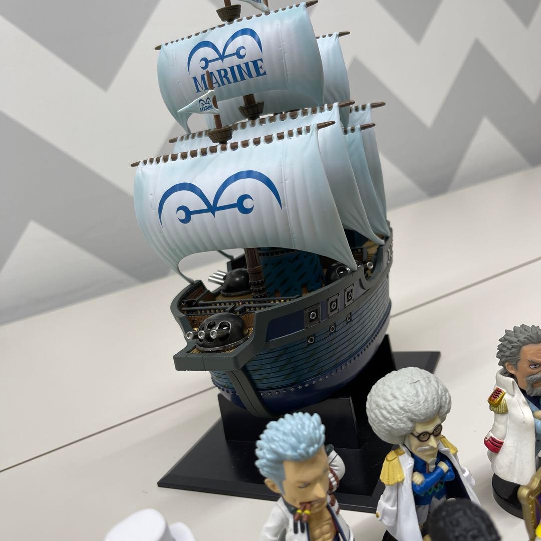 ワンピース　海軍　ワーコレ　海軍船　大将　赤犬　青雉　黄猿　センゴク　藤虎