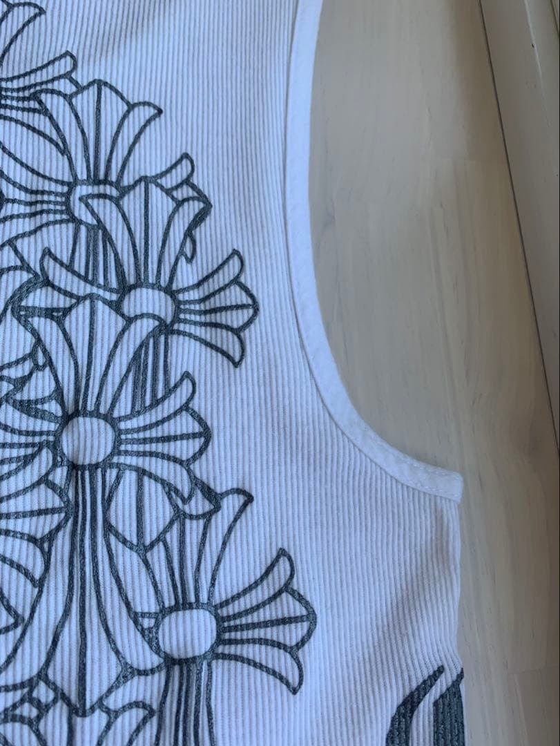 Chrome Hearts ホワイト タンクトップ　M