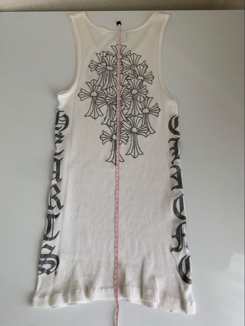 Chrome Hearts ホワイト タンクトップ　M
