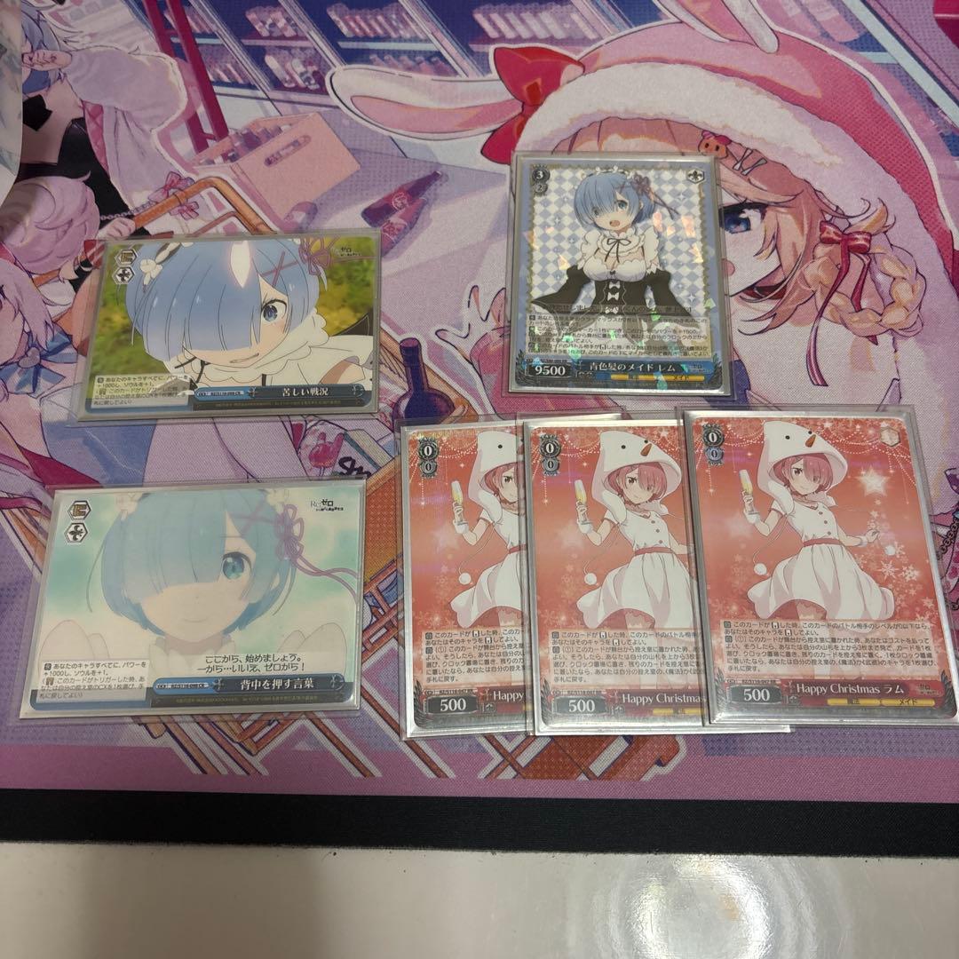 ヴァイスシュヴァルツ WS デッキ　ホイル　リゼロ　reゼロ　8門