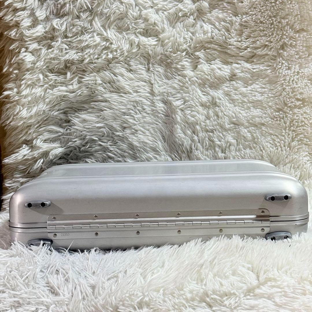 未使用級✨ゼロハリバートン　アタッシュケース　クリアハンドル　アルミ