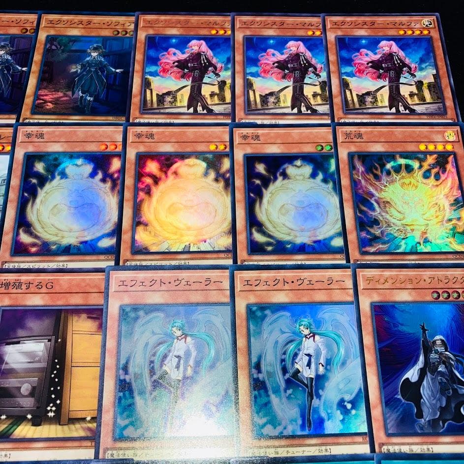 d102遊戯王 エクソシスター 大会構築 デッキ スリーブ付 リトルナイト入り