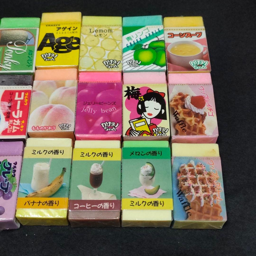■ レトロ かおりちゃん系消しゴム24個セット 未使用未開封 ■