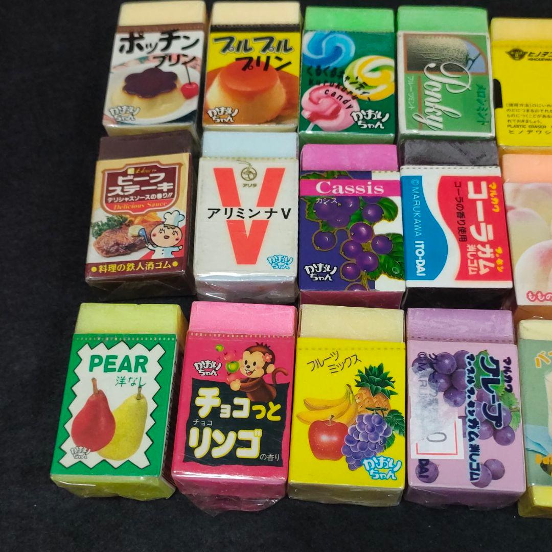 ■ レトロ かおりちゃん系消しゴム24個セット 未使用未開封 ■