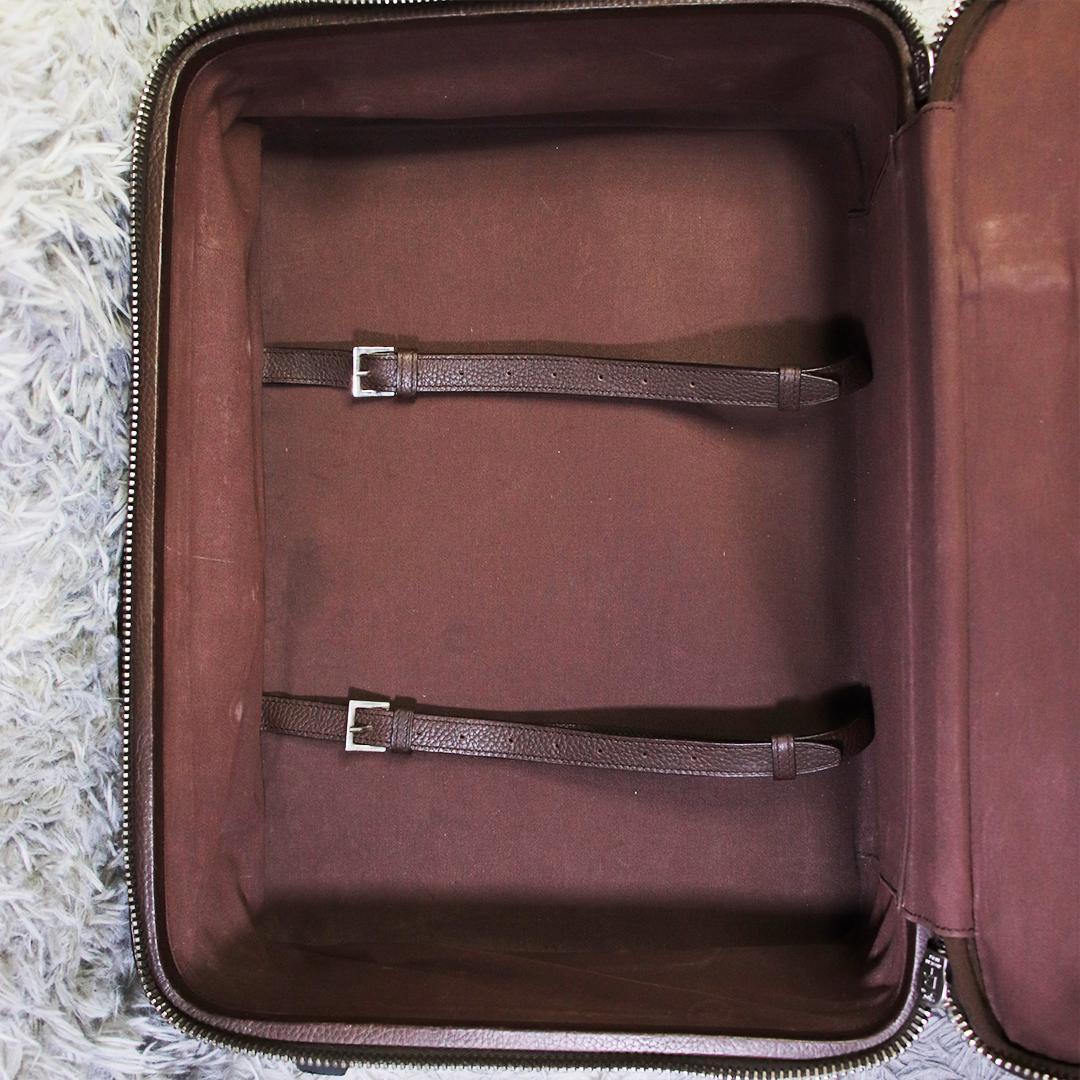 ITALY高級ブランド✨ストールマンテラッシ トラベルキャリーバッグ レザー