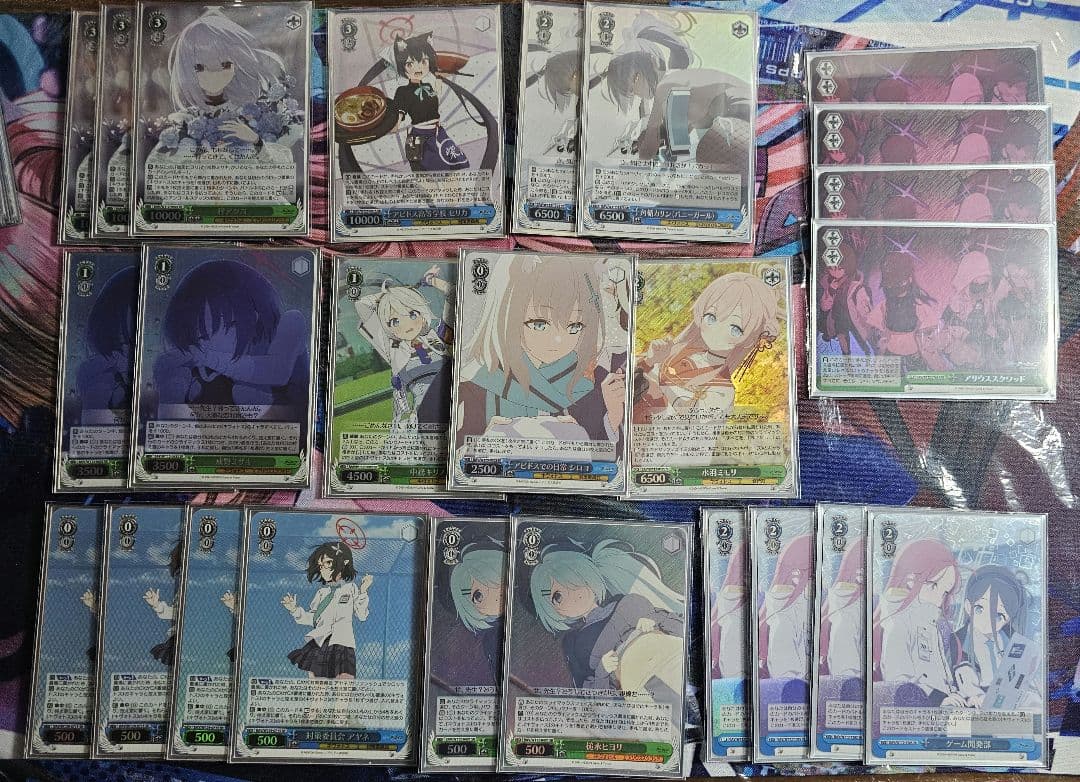 ヴァイスシュヴァルツ　ブルーアーカイブ　宝ストブ　　一部ホイル　デッキ　ブルアカ