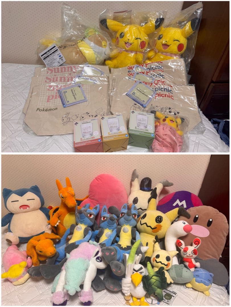 ポケモン ぬいぐるみ 一番くじ　まとめ売り