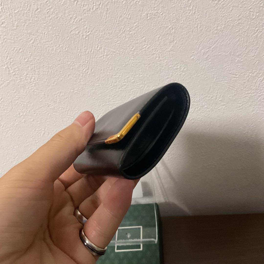 ☆開店セール☆新品未使用 美品 グッチ ボックスカーフレザー ロゴ キーケース②