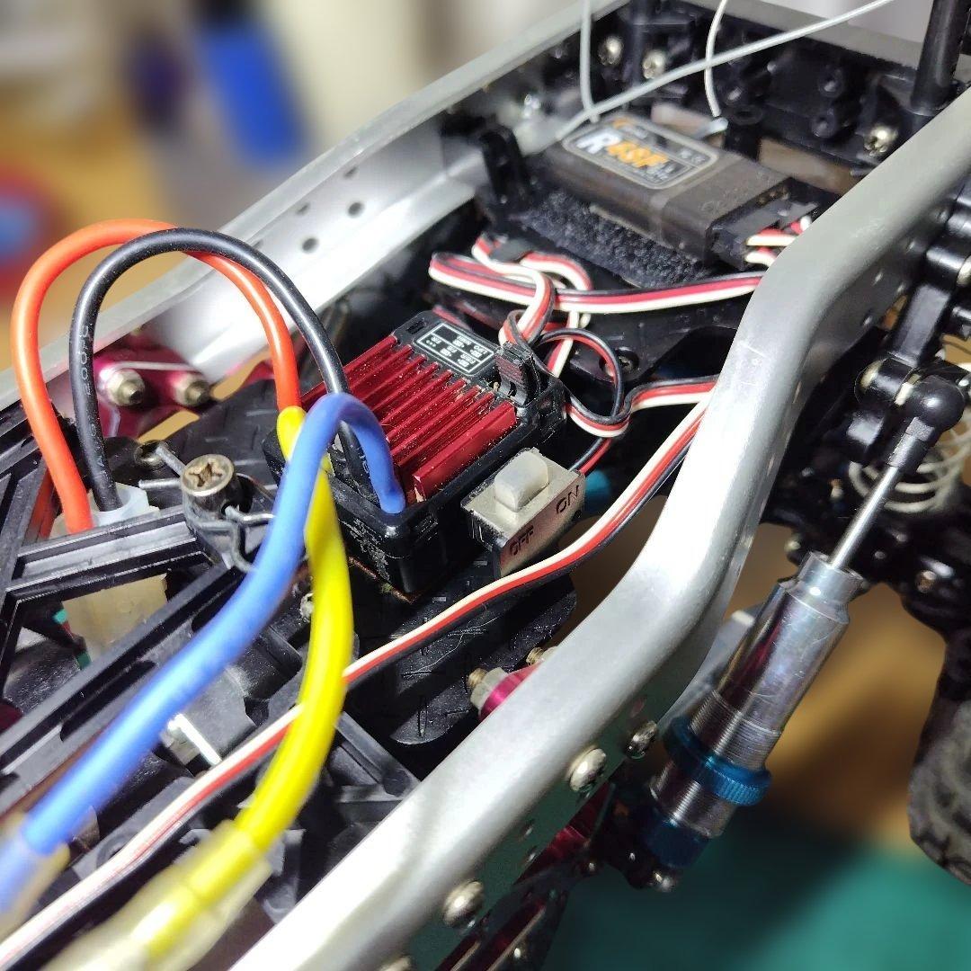 最終価格タミヤ CR-01 ブロンコフルカスタムフタバT3PVプロポ