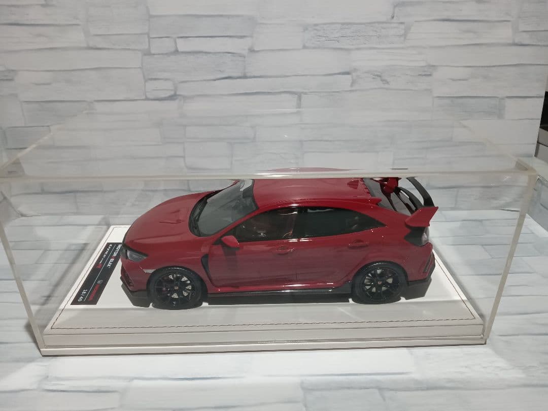 1/18 シビック　タイプR　FK8 ミニカー　40台限定　ディーラー品　レッド