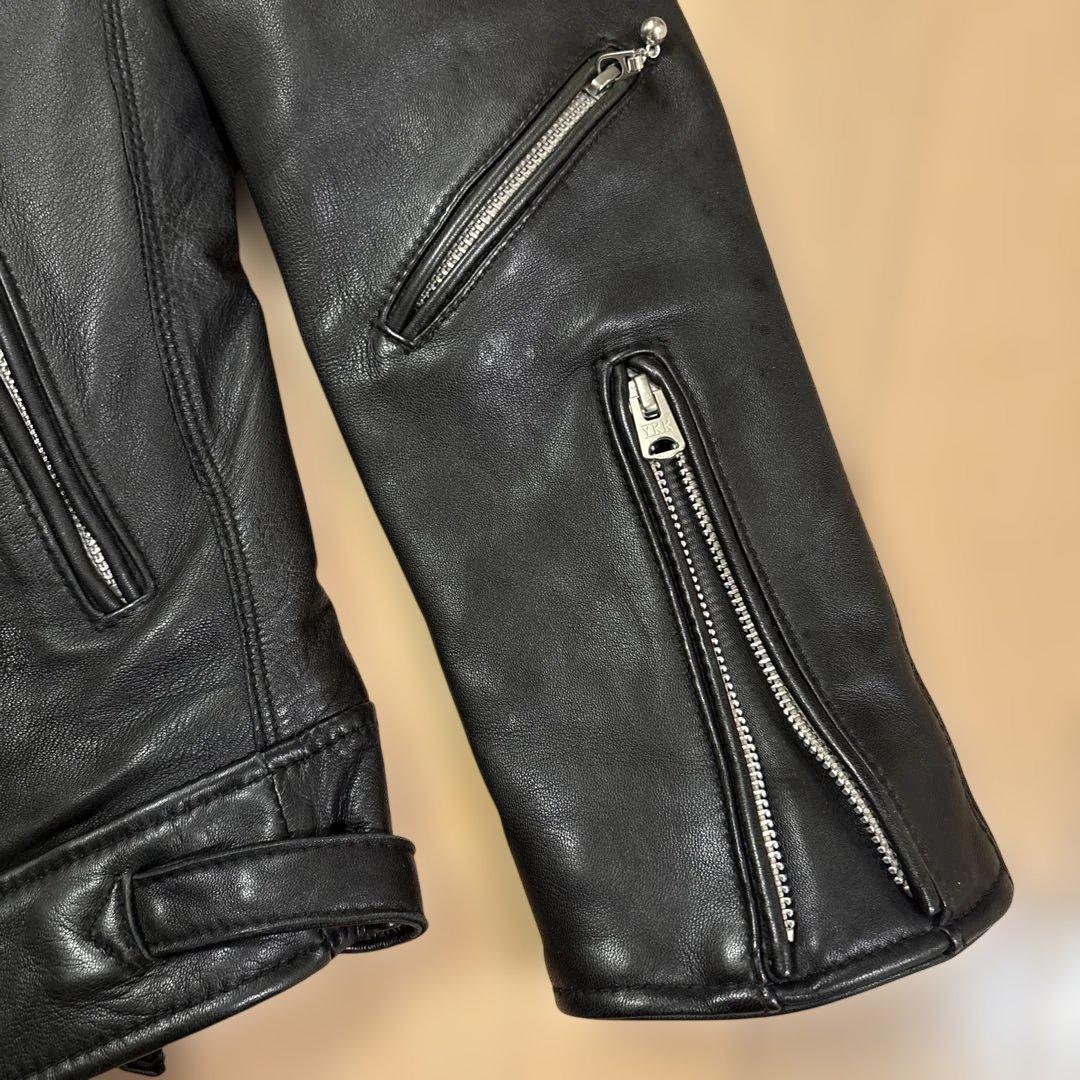 ナノユニバース ライダースジャケット